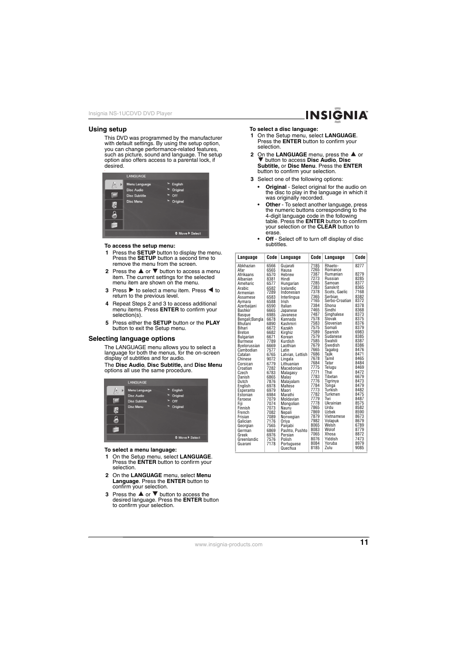Insignia NS-1UCDVD User Manual | Page 11 / 62