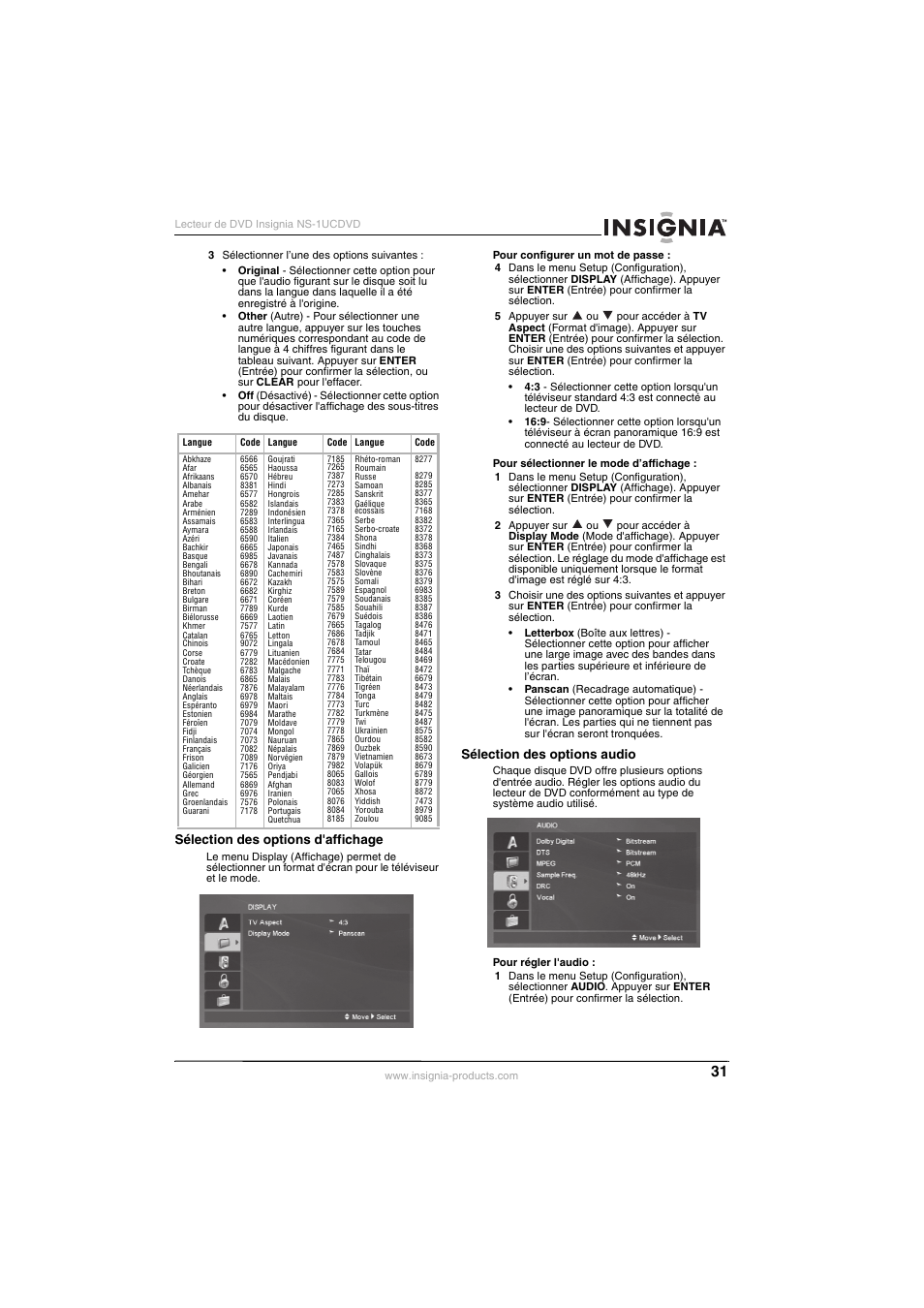 Insignia NS-1UCDVD User Manual | Page 31 / 62