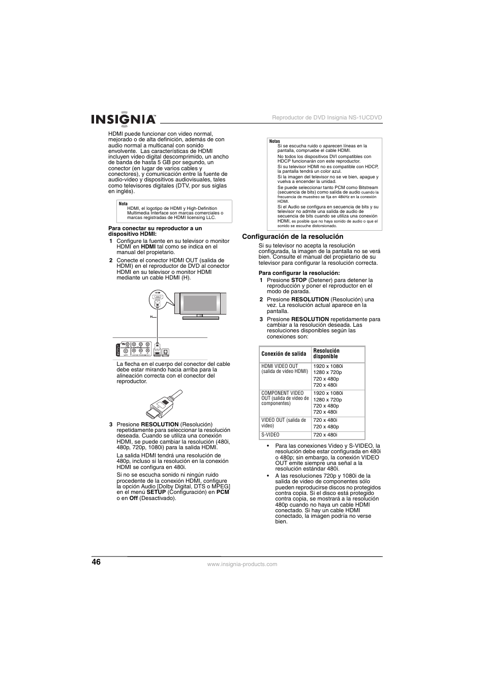 Insignia NS-1UCDVD User Manual | Page 46 / 62