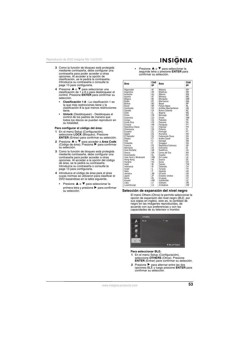 Insignia NS-1UCDVD User Manual | Page 53 / 62