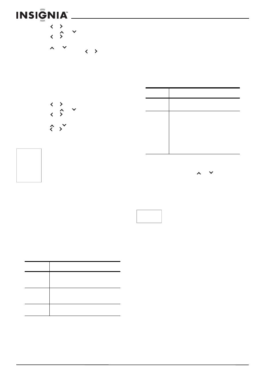 Using clear all, To clear all channels from memory, Using your television | To use the television, Selecting analog channels, Selecting digital channels, Seeking channels, To seek the next channel, Viewing information, To view program information | Insignia NS-RTV32 User Manual | Page 11 / 70