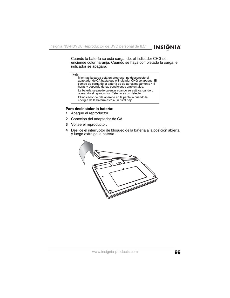 Insignia NS-PDVD8 User Manual | Page 101 / 134