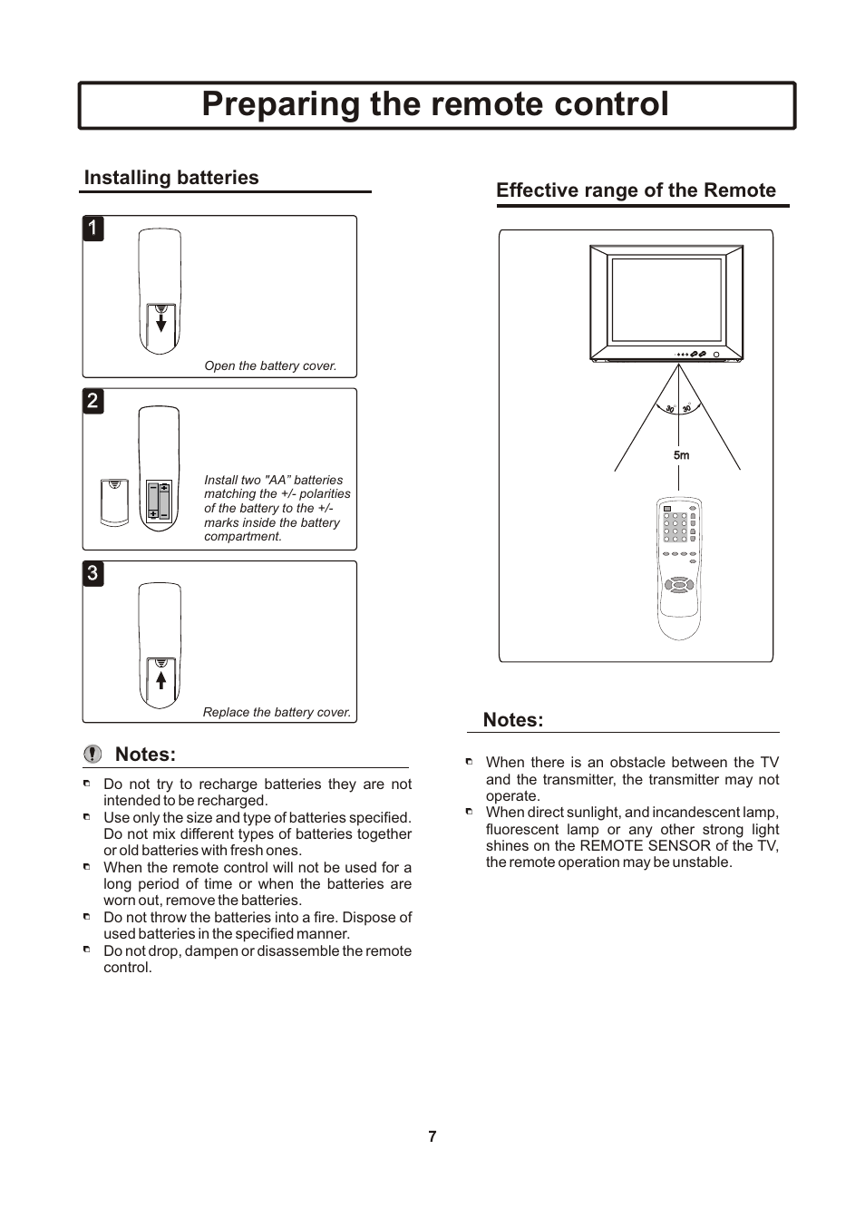 页面 8, Preparing the remote control | Insignia IS-TV040922 User Manual | Page 8 / 29
