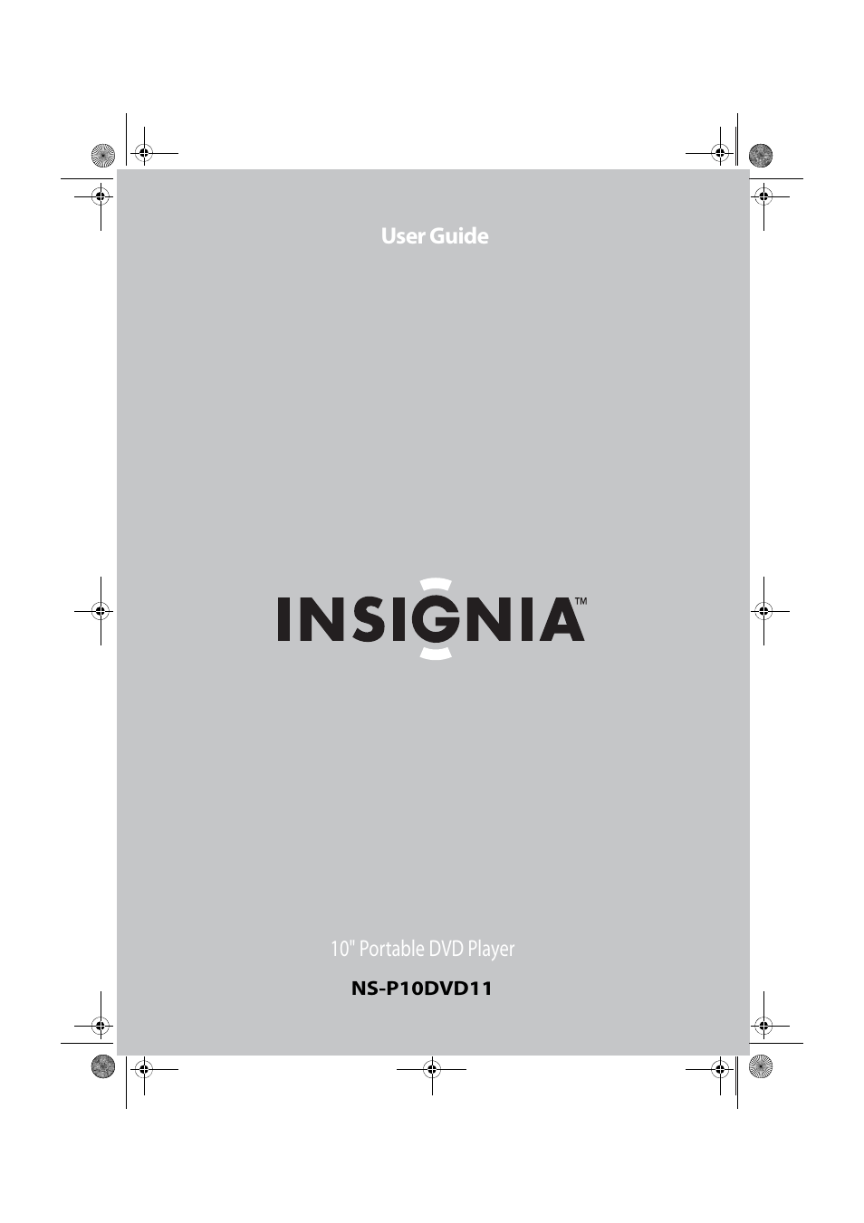 Insignia NS-P10DVD11 User Manual | 27 pages