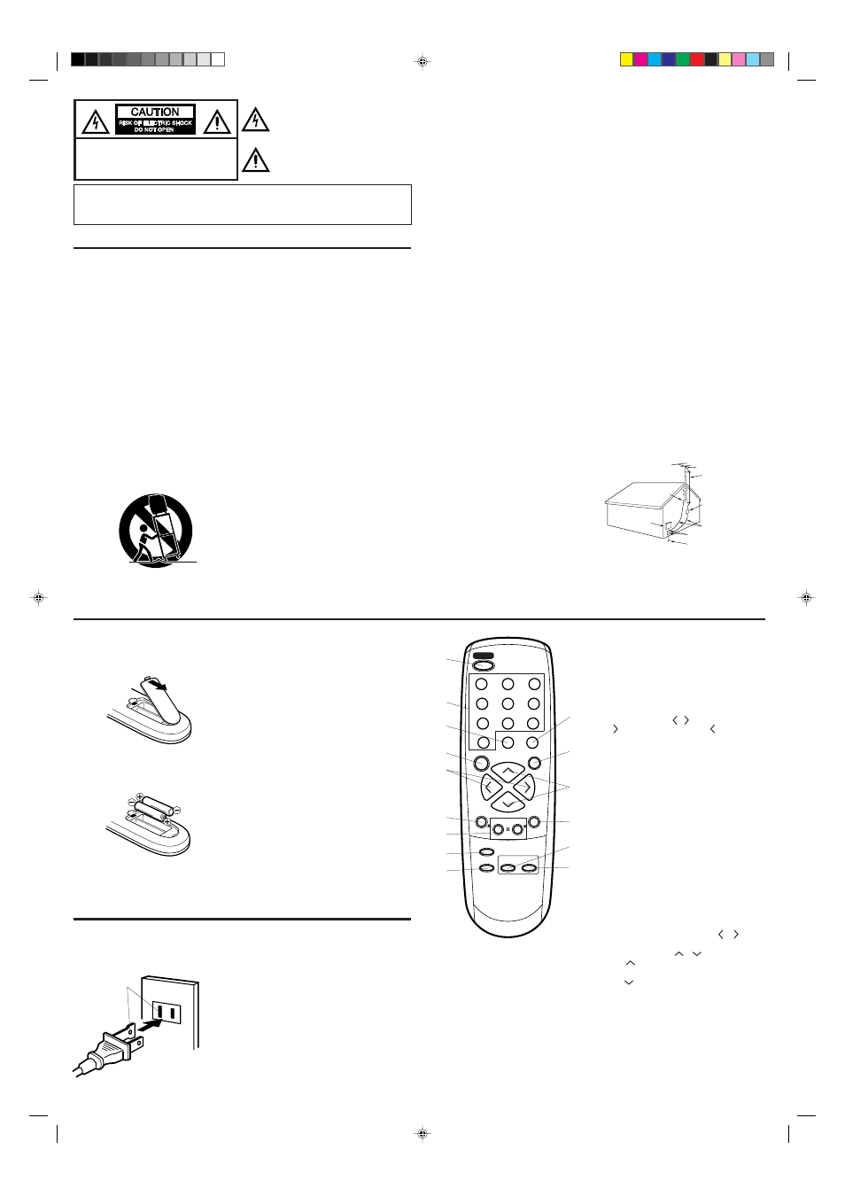 Important safeguards, Remote control, Power source | Caution | Insignia IS-TV040917 User Manual | Page 2 / 12