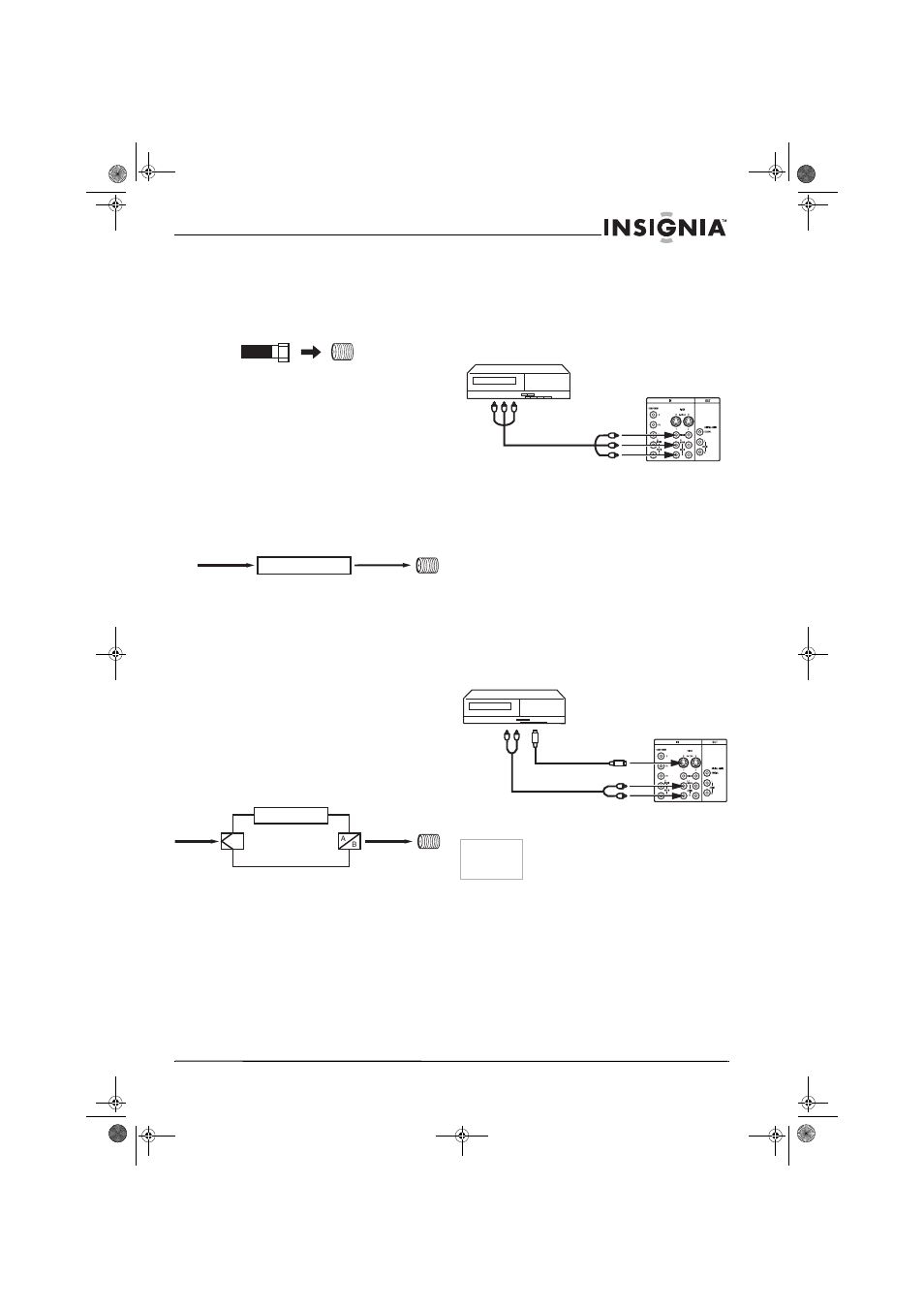 Connexions à d'autres équipements | Insignia NS-30HTV User Manual | Page 33 / 88