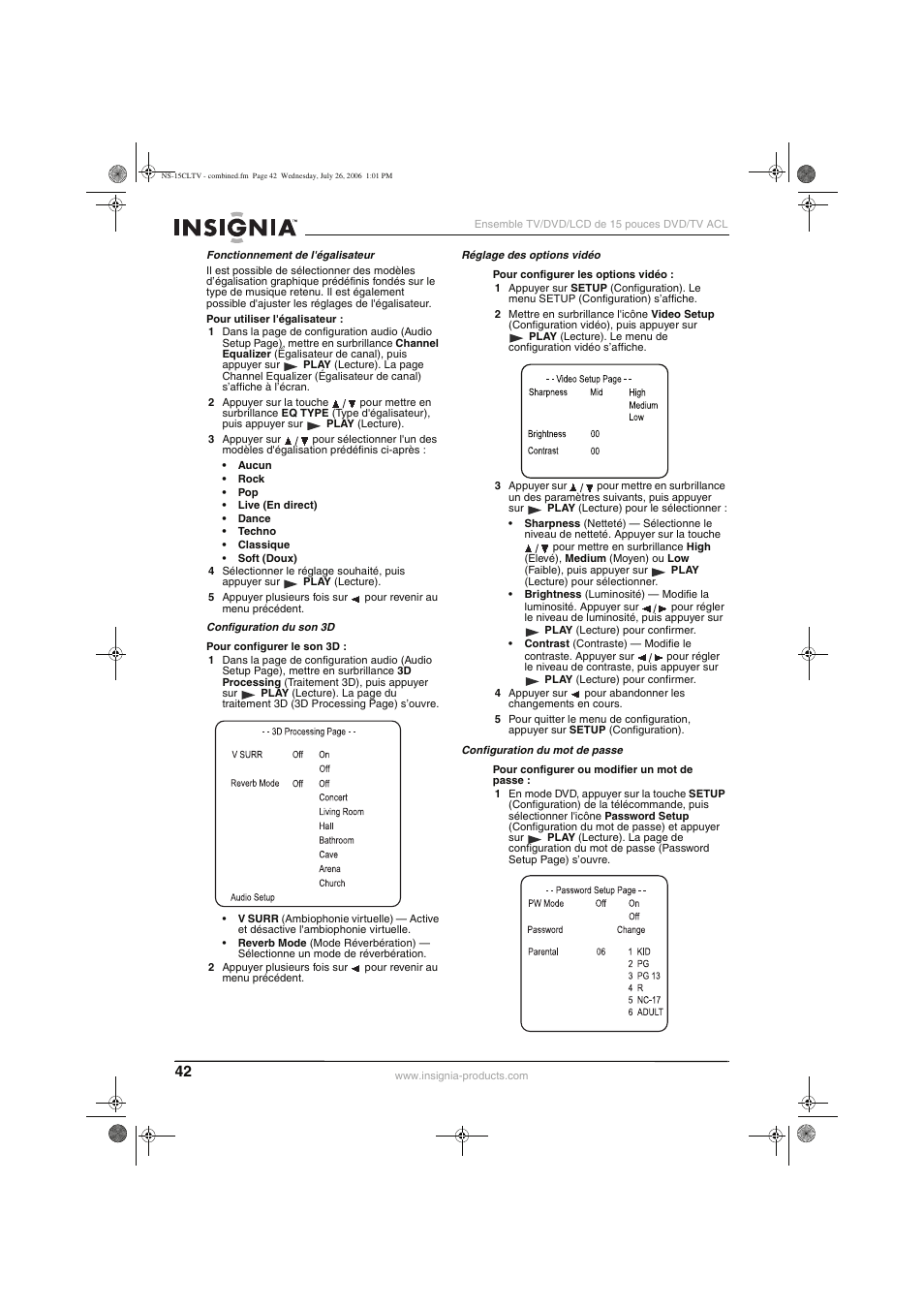 Insignia NS-15cltv User Manual | Page 41 / 69