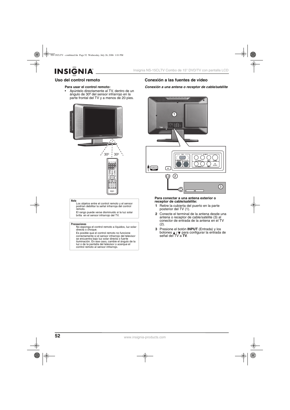 Insignia NS-15cltv User Manual | Page 51 / 69