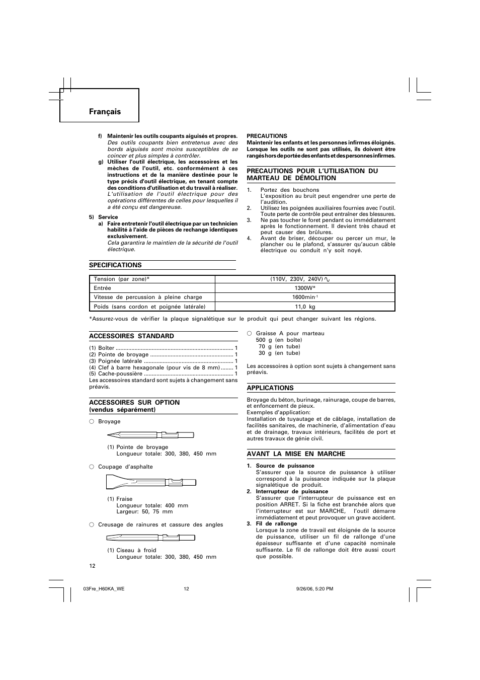 Français | Insignia H 60KA User Manual | Page 13 / 41