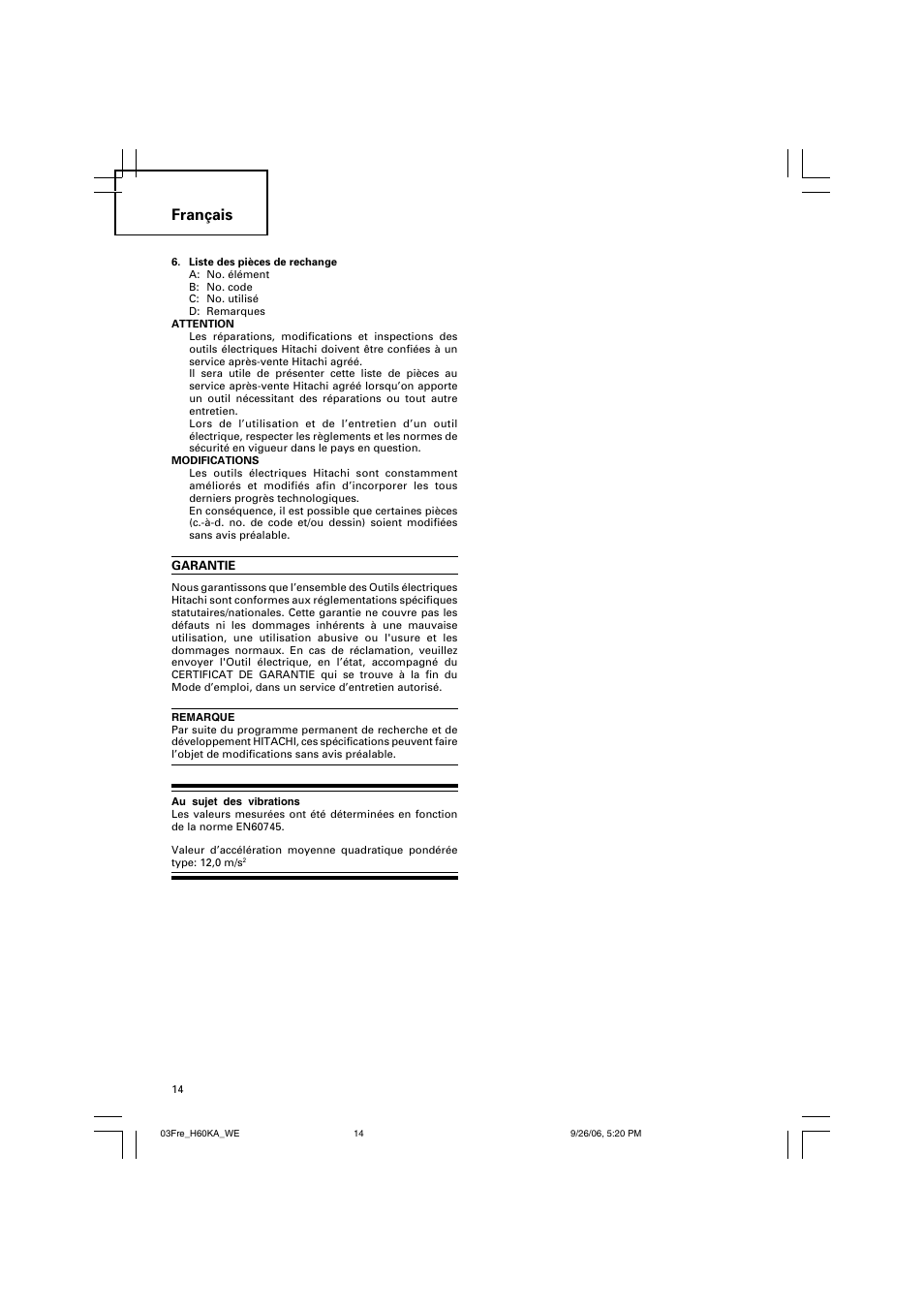 Français | Insignia H 60KA User Manual | Page 15 / 41