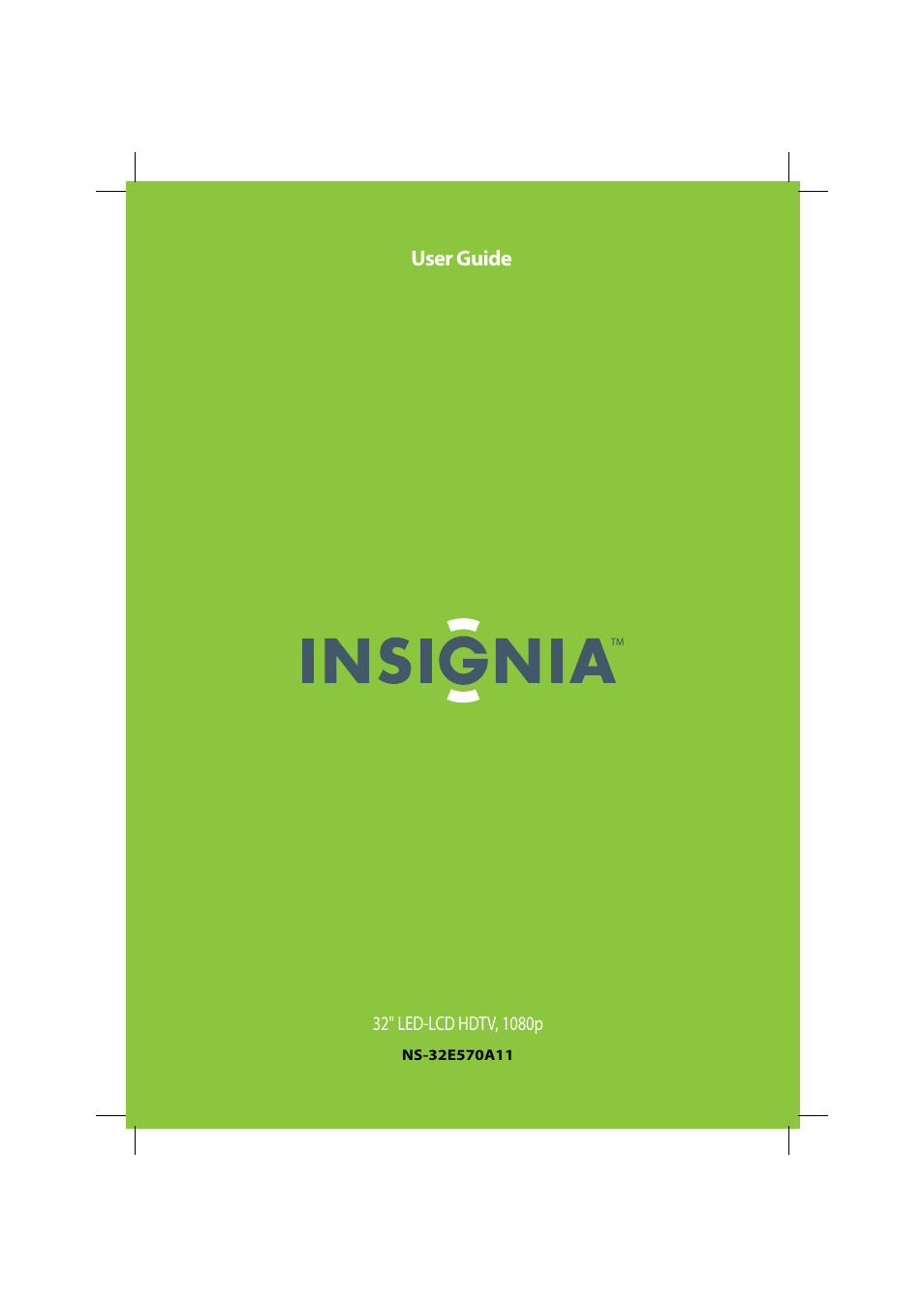Insignia NS-32E570A11 User Manual | 48 pages