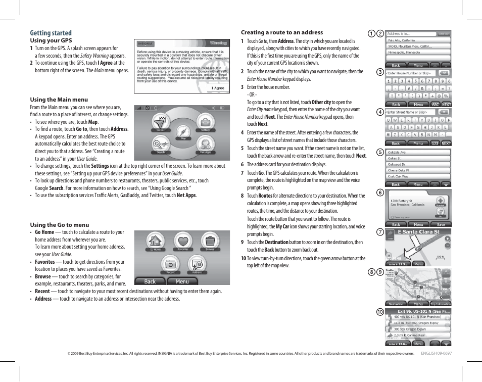Insignia NS-CNV43 GPS User Manual | Page 2 / 2