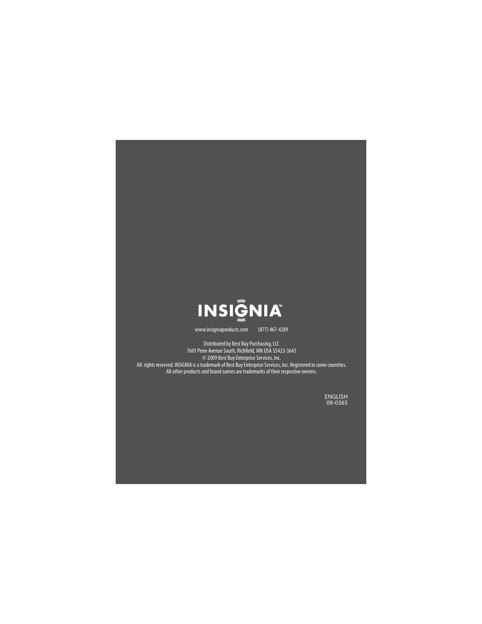 Insignia NS-HD01 User Manual | Page 44 / 44