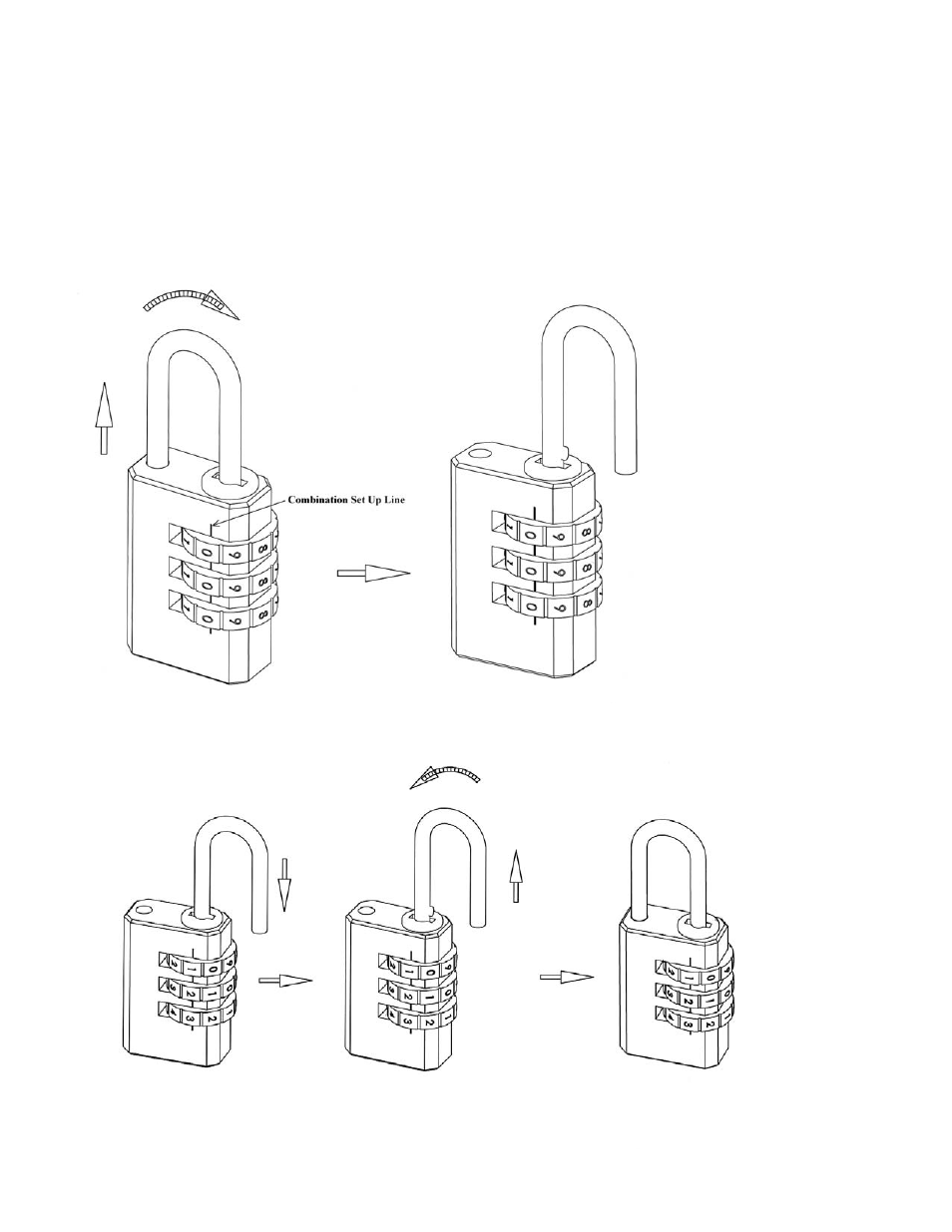 Set up the lock combination | Impex MWM-1840 User Manual | Page 26 / 29