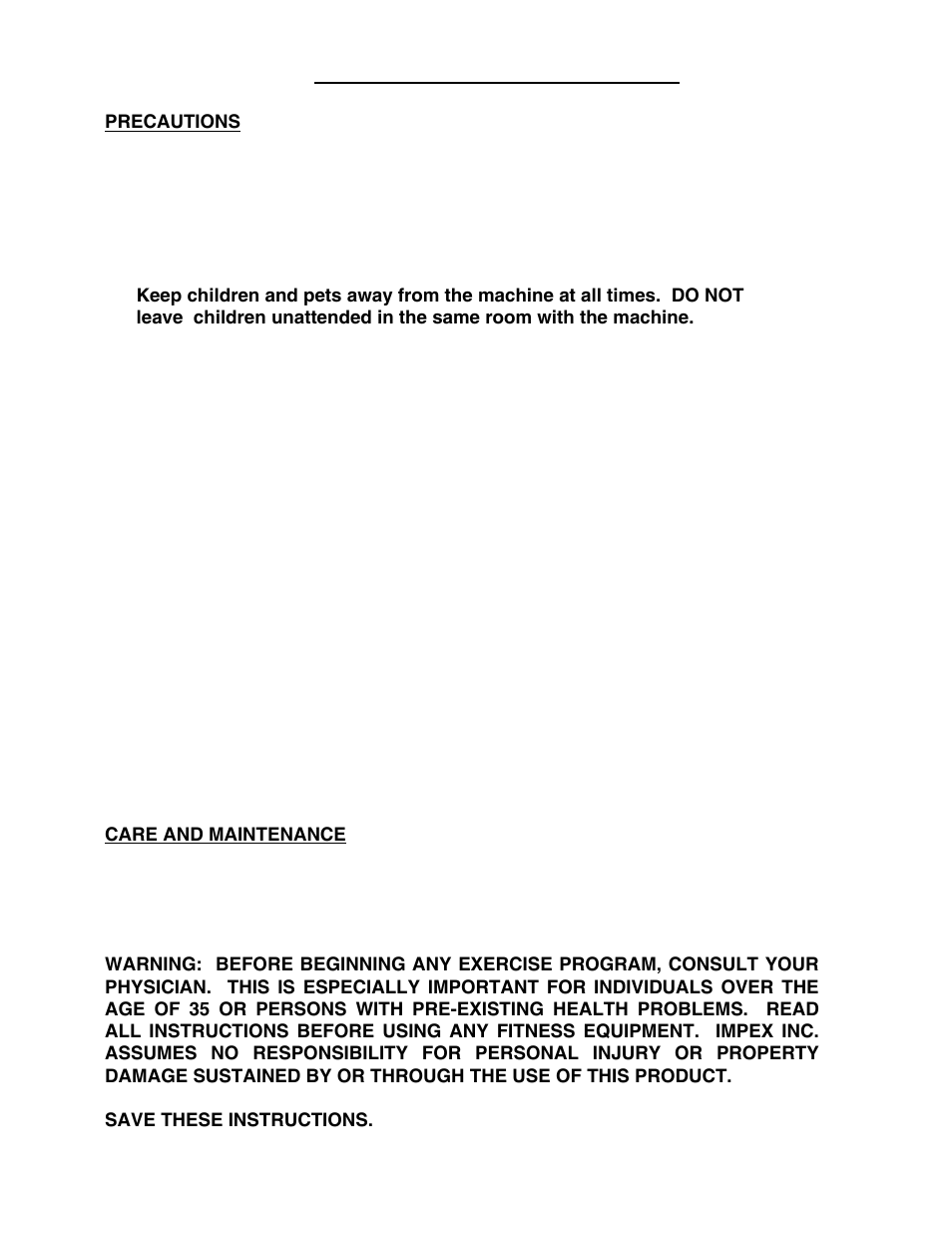 Important safety notice | Impex MD-823 User Manual | Page 3 / 15