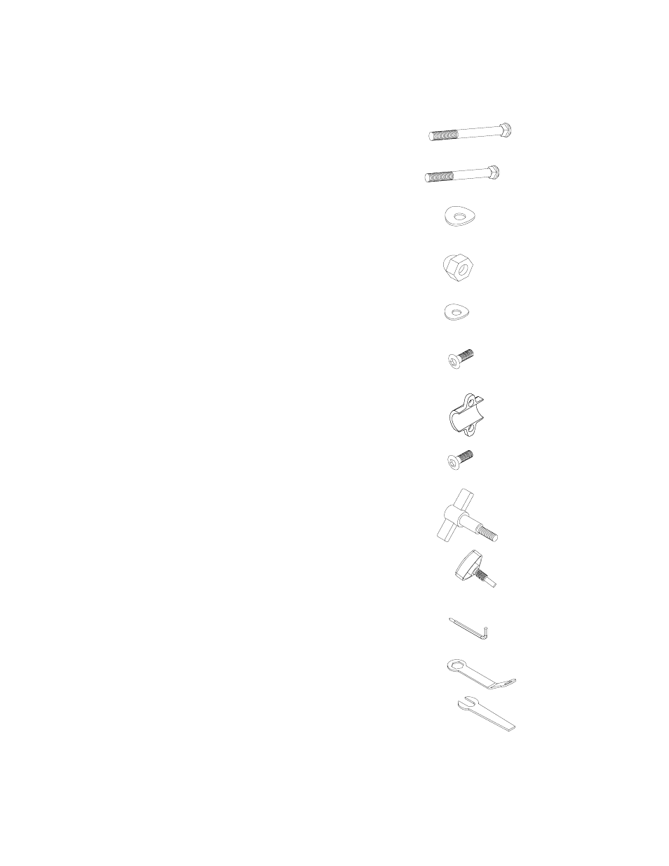 Part# description identifier, Hardware pack | Impex PL-43211 User Manual | Page 5 / 14