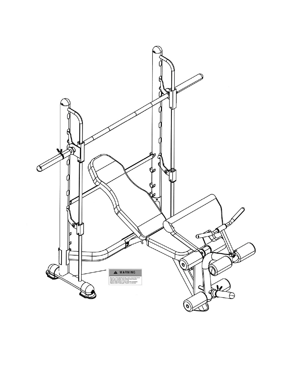 Warning label placement | Impex TSA-5762 User Manual | Page 4 / 14