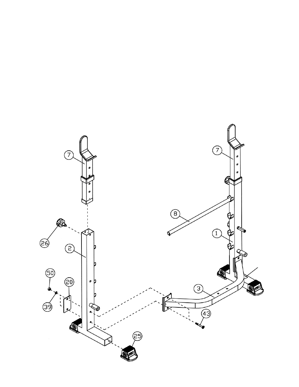 Assembly instruction, Diagram 1 | Impex IGS-5683 User Manual | Page 7 / 13