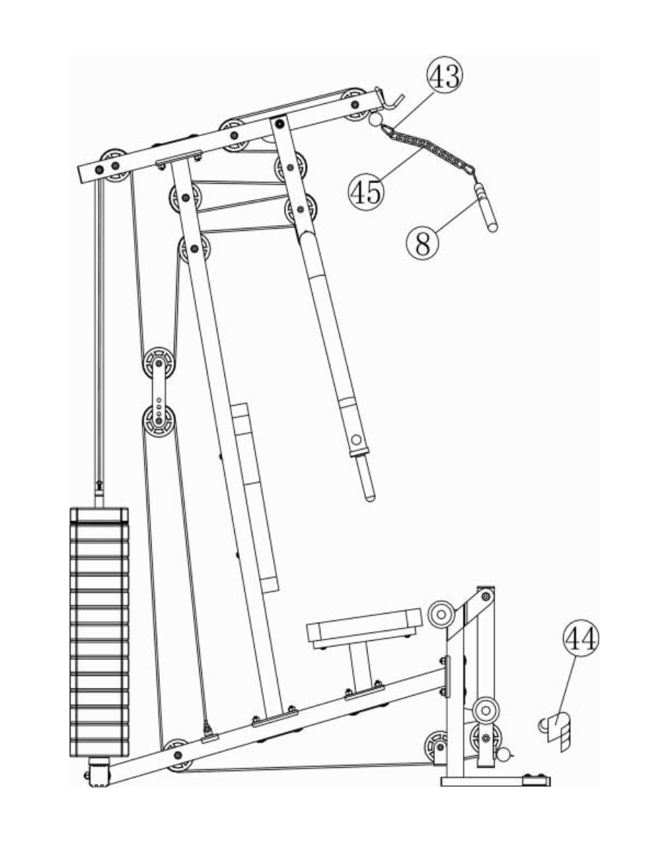 Cable loop diagram | Impex MWM7150 User Manual | Page 14 / 21