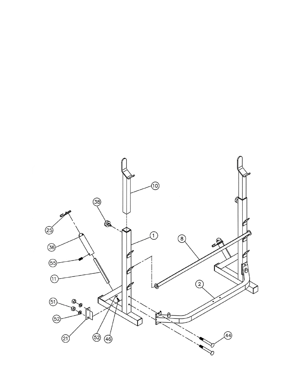 Assembly instruction, Diagram 1 | Impex MWB-855 User Manual | Page 5 / 11