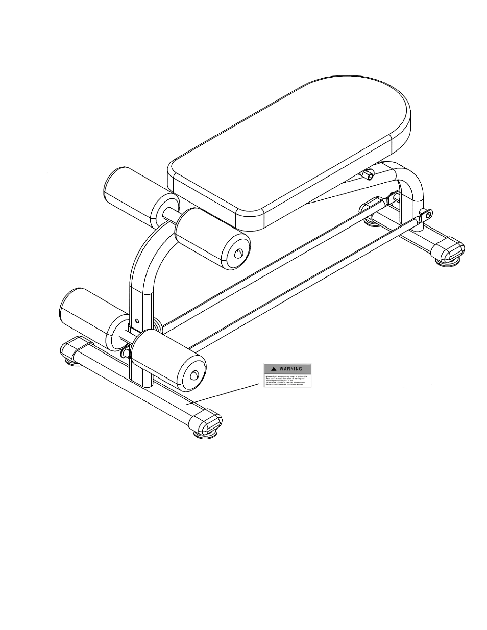 Warning label placement | Impex TSA-410 User Manual | Page 4 / 10