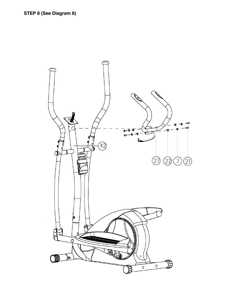 Step 8 (see diagram 8), Diagram 8 | Impex BF-1201 User Manual | Page 14 / 22