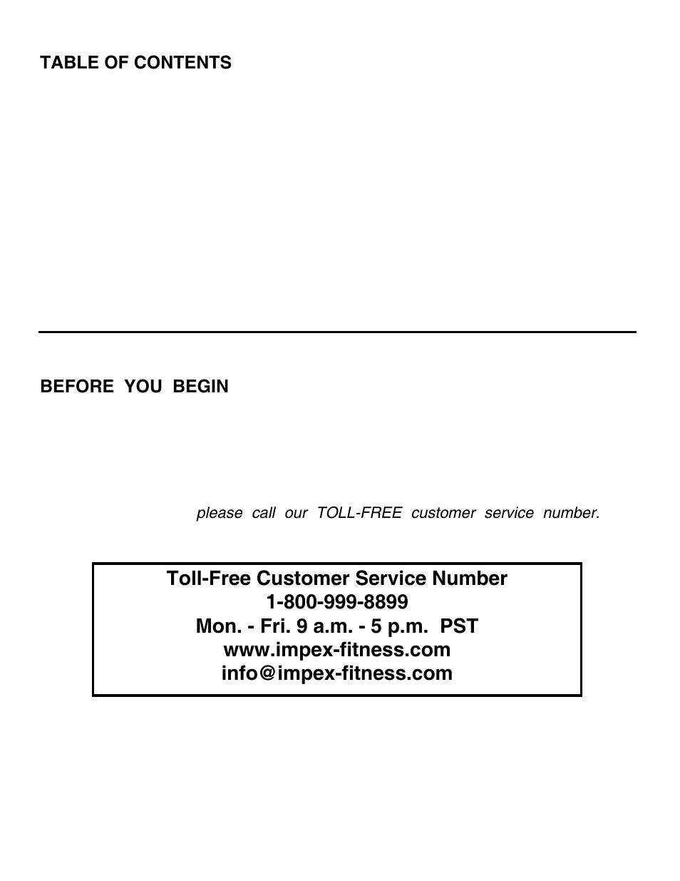 Exploded diagram………………………………………………………………. 15, Operation…………………………………………………………………………. 18, Ordering parts | Impex BF-1201 User Manual | Page 2 / 22