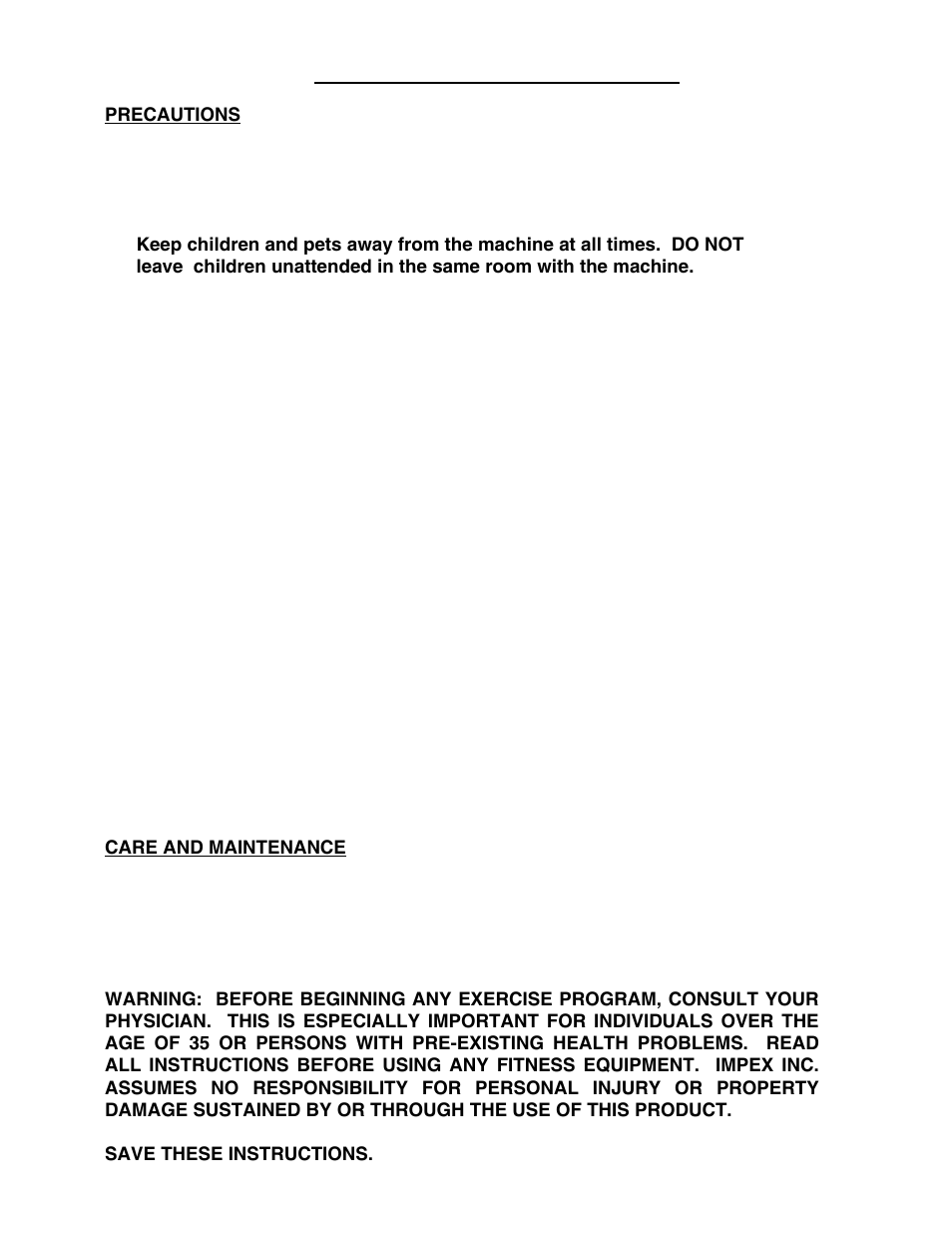 Important safety notice | Impex PM-3200 User Manual | Page 3 / 26