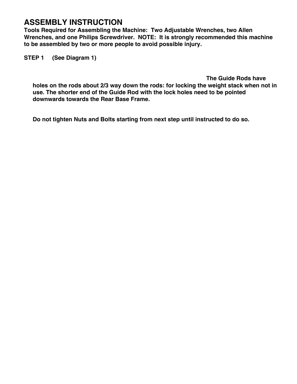 Assembly instruction | Impex PM-3200 User Manual | Page 8 / 26