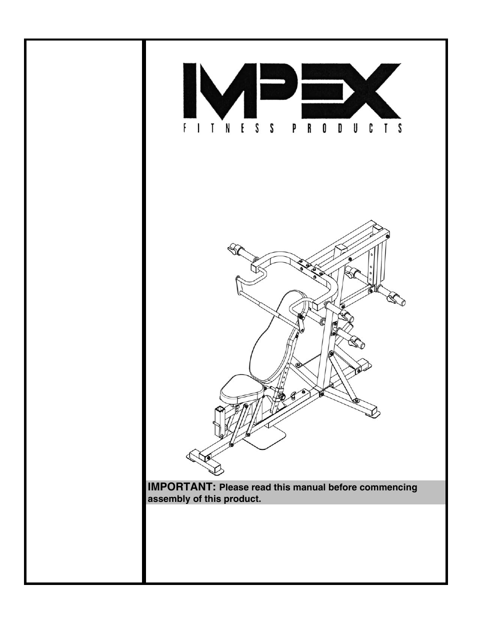 Impex PM-4400 User Manual | 12 pages