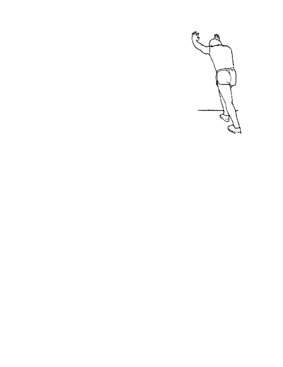 Calf/achilles stretch, Aerobic exercise, Weight training | Impex MS-93 User Manual | Page 14 / 15