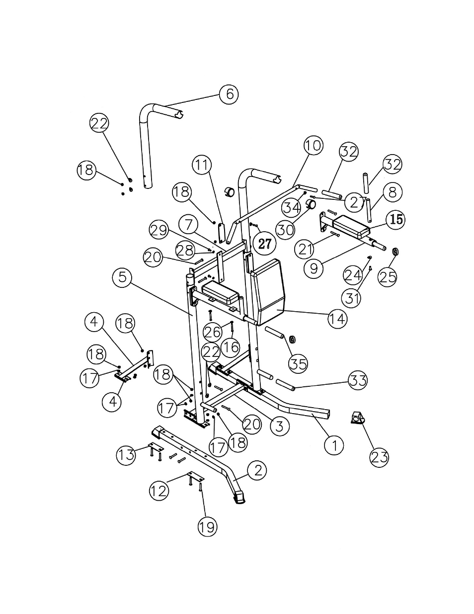 Exploded diagram | Impex Apex TC-2210 User Manual | Page 10 / 12