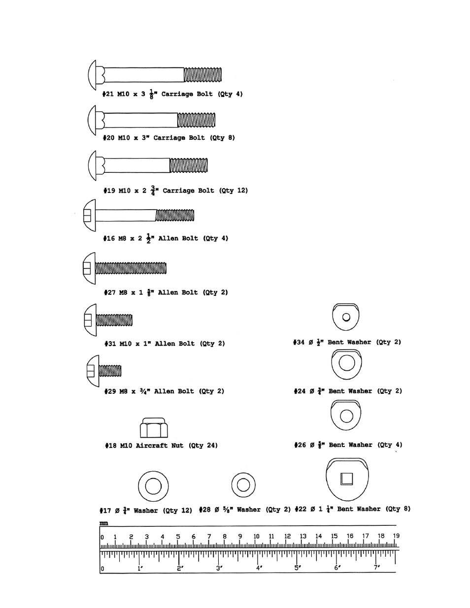Hardware pack | Impex Apex TC-2210 User Manual | Page 5 / 12