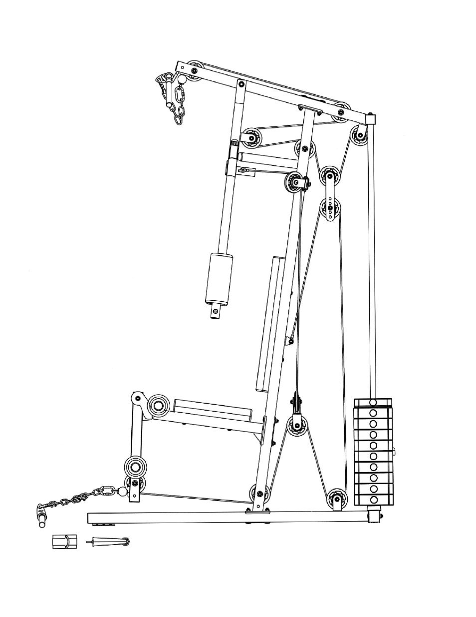 Cable loop diagram | Impex MWM-1100 User Manual | Page 14 / 23