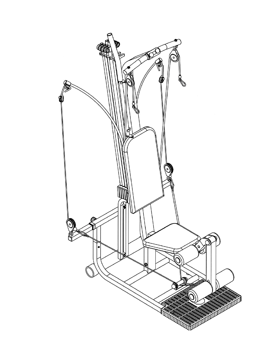 Leg developer cable loop diagram | Impex TR-2 User Manual | Page 16 / 22