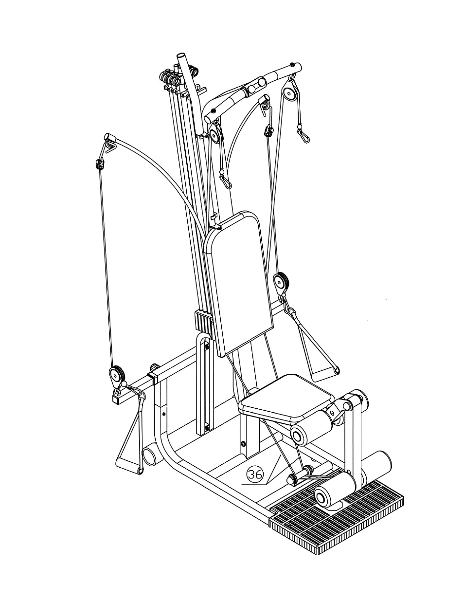 Tech rod cable loop diagram | Impex TR-2 User Manual | Page 18 / 22