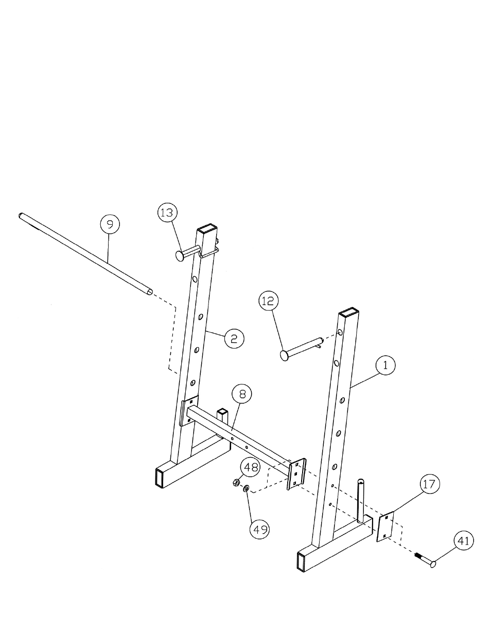 Assembly instruction, Diagram 1 | Impex TSA-499 User Manual | Page 7 / 14