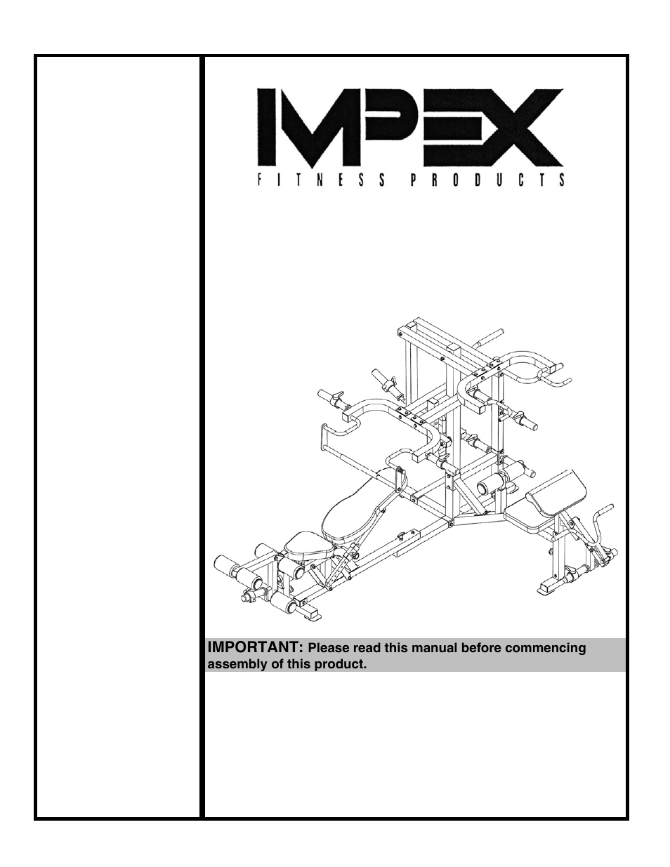 Impex PM-4500 User Manual | 16 pages