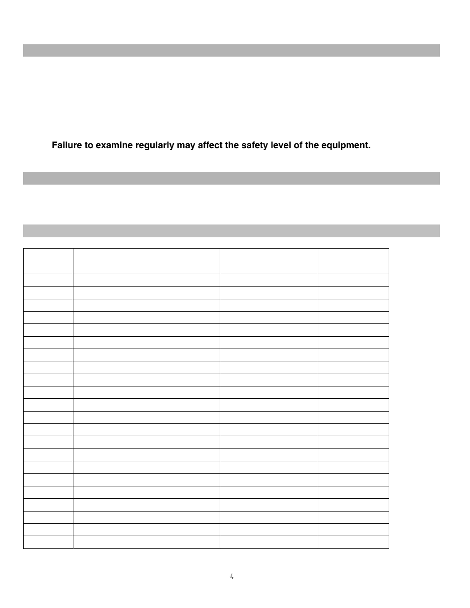 Care and maintenance, Weight capacity and dimension, Parts list | Impex PM-30 User Manual | Page 5 / 7
