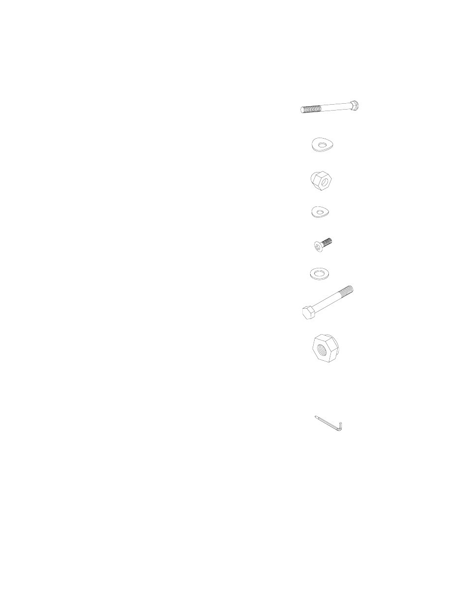Part# description identifier, Hardware pack | Impex PL-43231 User Manual | Page 5 / 15