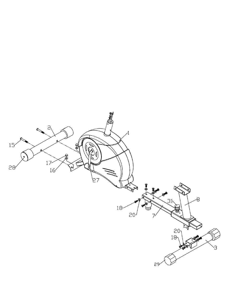 Assembly instruction, Diagram 1 | Impex PL-43231 User Manual | Page 6 / 15