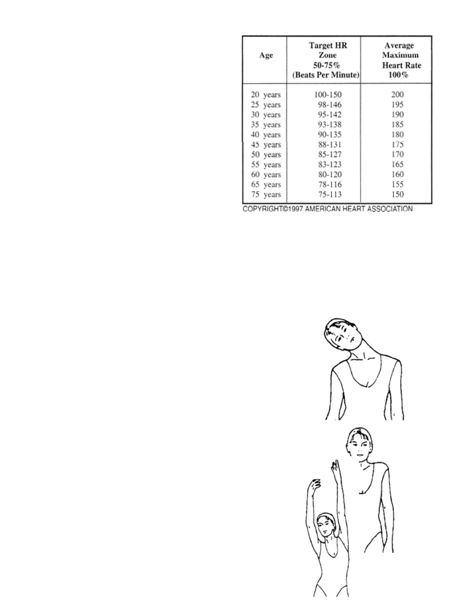 Exercising in your target zone, Warming cool down, Head rolls | Shoulder lifts | Impex GB-7000AP User Manual | Page 16 / 19