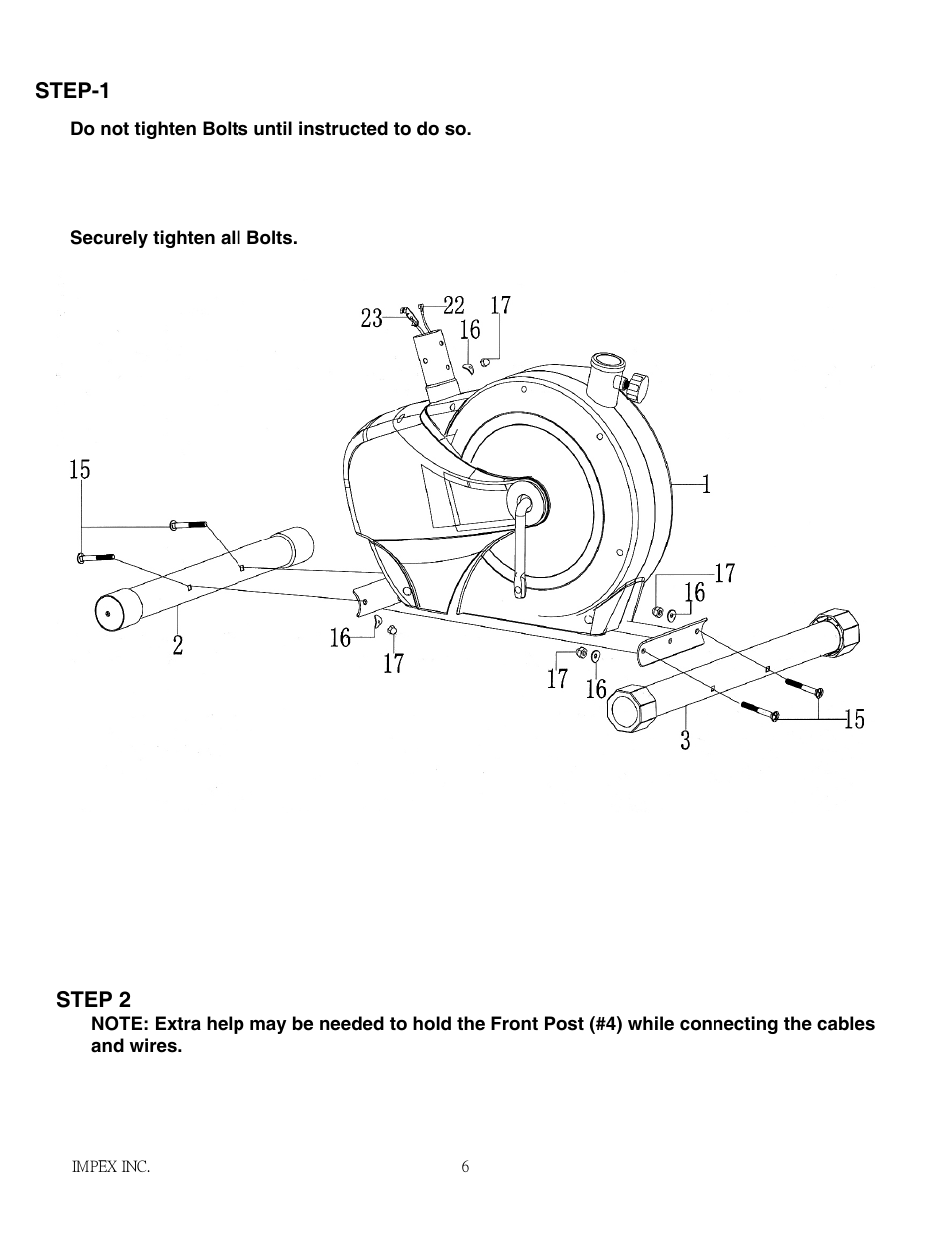 Step-1, Step 2 | Impex NS-1003U User Manual | Page 7 / 18