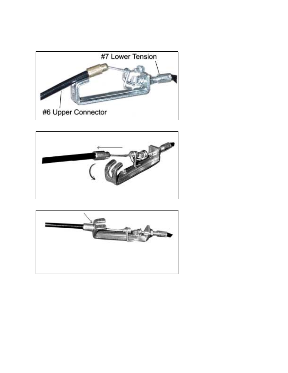 How to connect tension connector | Impex PL-01012RP User Manual | Page 7 / 14