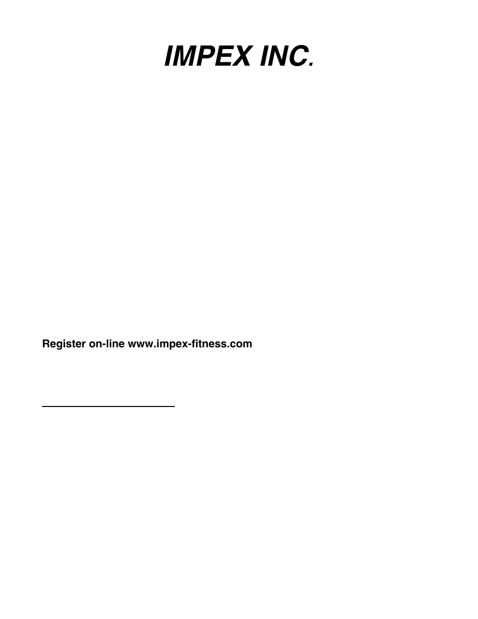 Pomona, ca 91766, Ordering replacement parts, Impex inc | Limited warranty | Impex MD-844 User Manual | Page 15 / 15