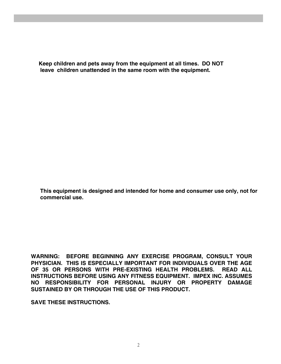 Important safety notice | Impex MKB-211 User Manual | Page 3 / 11