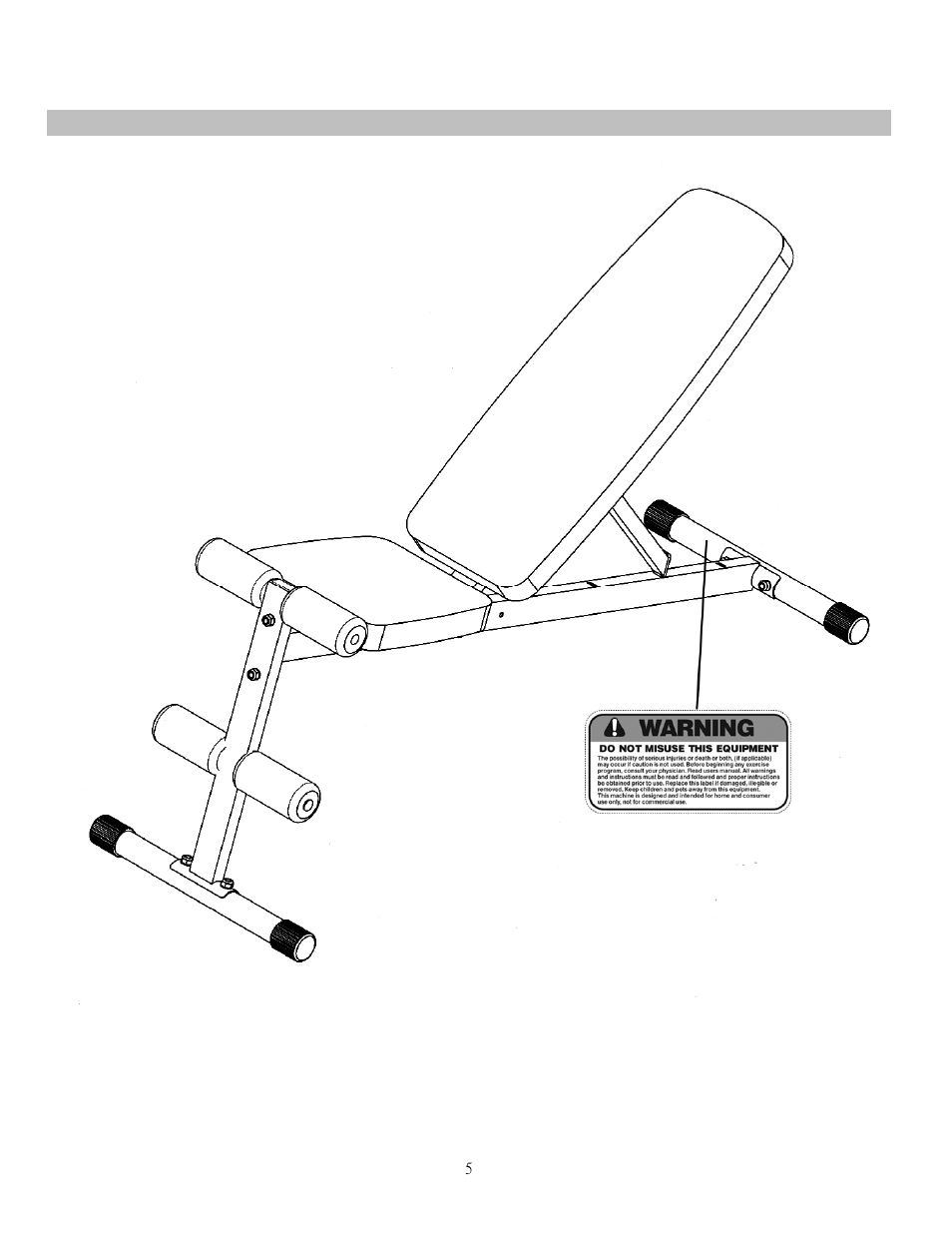 Warning label placement | Impex MKB-211 User Manual | Page 6 / 11