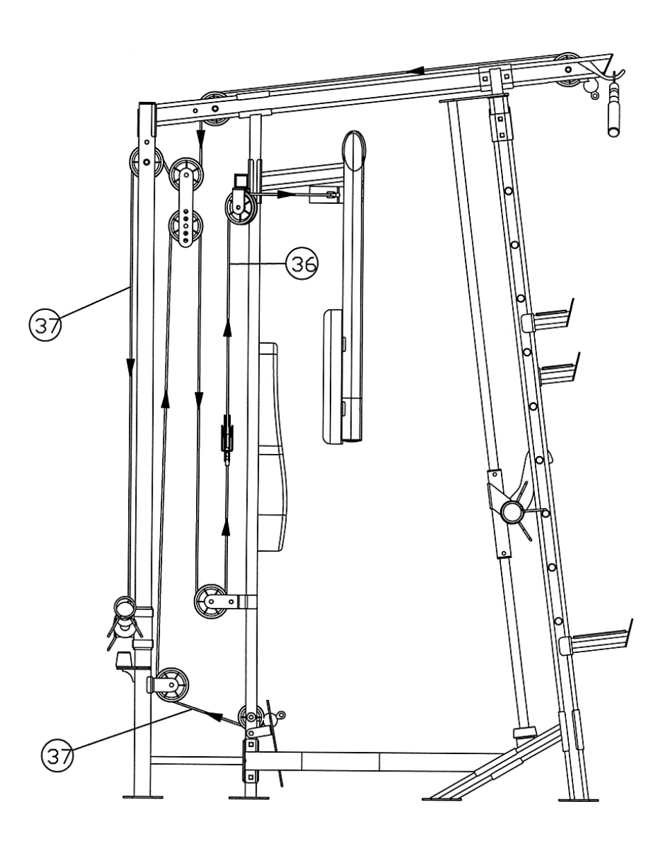 Cable loop diagram | Impex MP-3105 User Manual | Page 15 / 27