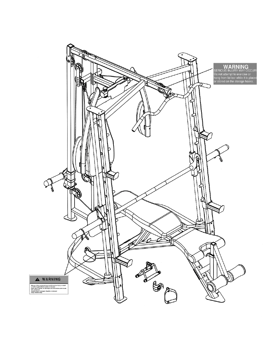 Warning label replacement | Impex MP-3105 User Manual | Page 4 / 27