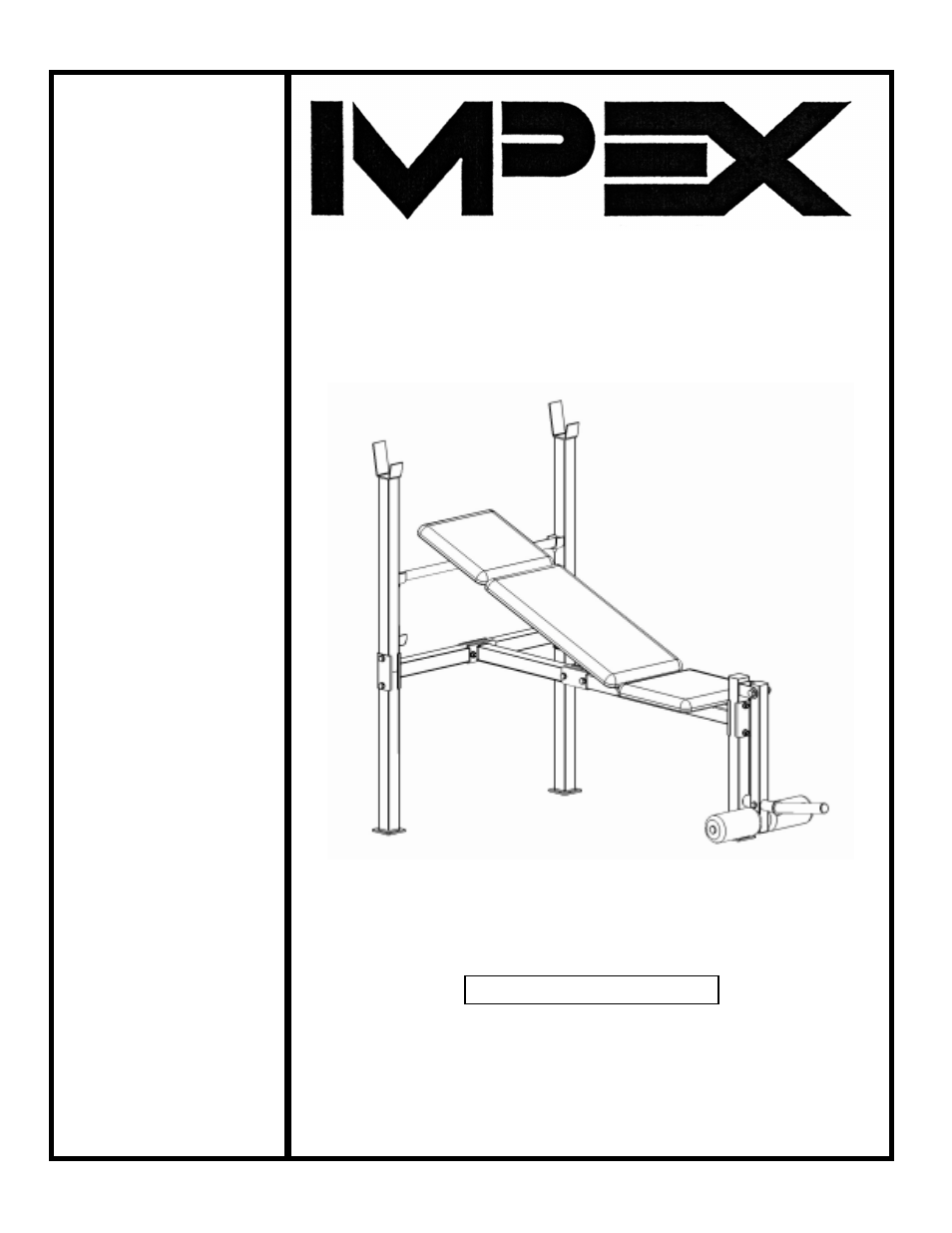 Impex CB-180 User Manual | 12 pages